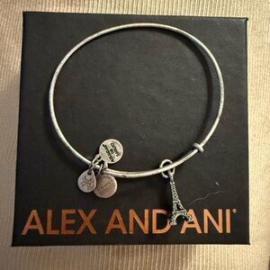 ⭐️ Alex and Ani: Silver Eiffel Tower Charm Bangle